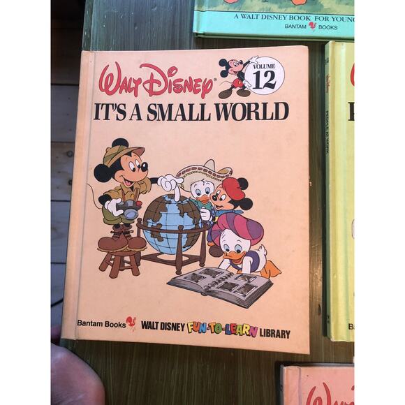 Disney Vintage Mickey's Young Readers Library & Fun-to-Learn Library Books Qty 9 - Picture 5 of 10